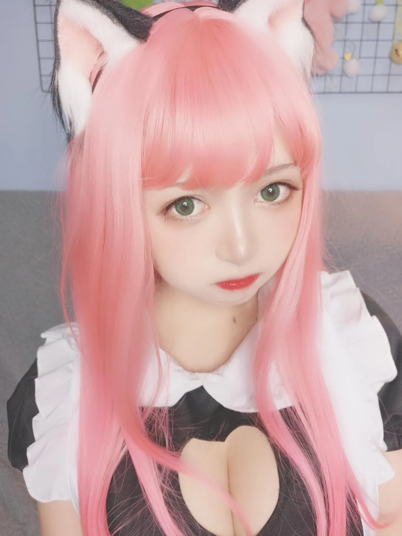 黑猫猫OvO – NO.08 猫女仆自拍 [13P]插图5